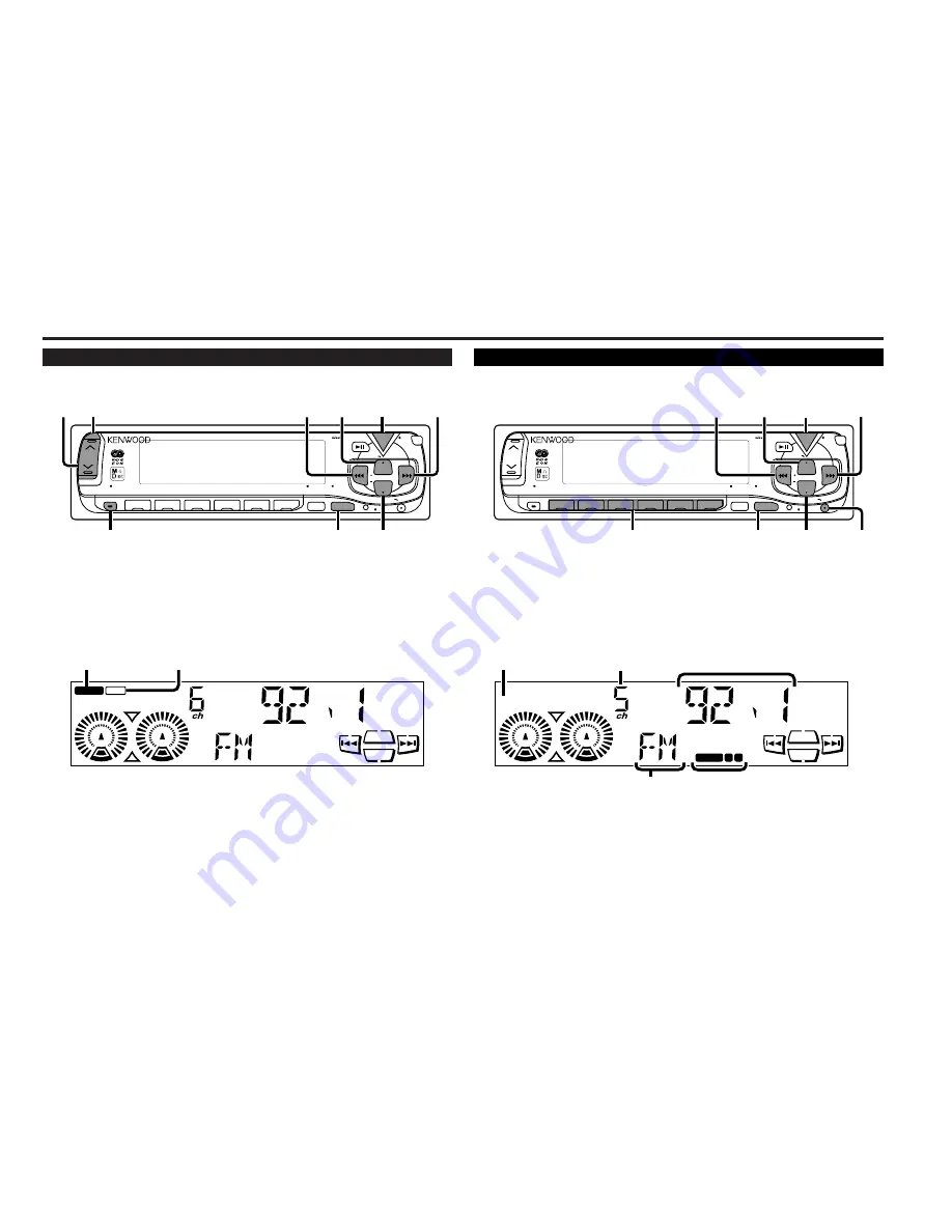 Kenwood KMD-860R Instruction Manual Download Page 5