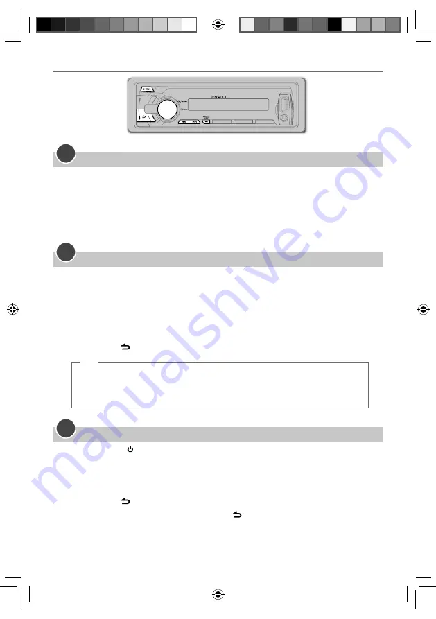 Kenwood KMM-100 Скачать руководство пользователя страница 20