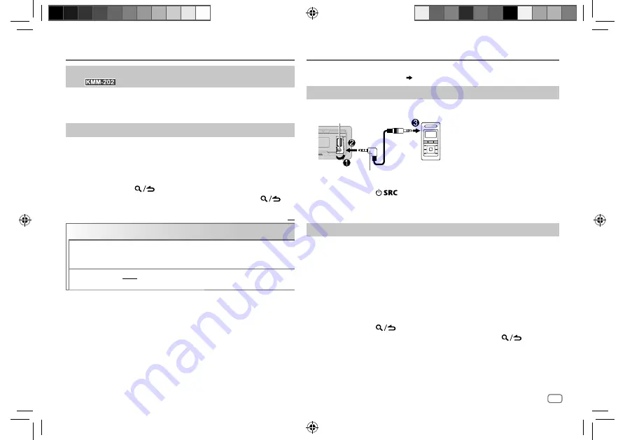 Kenwood KMM-102AY Instuction Manual Download Page 27