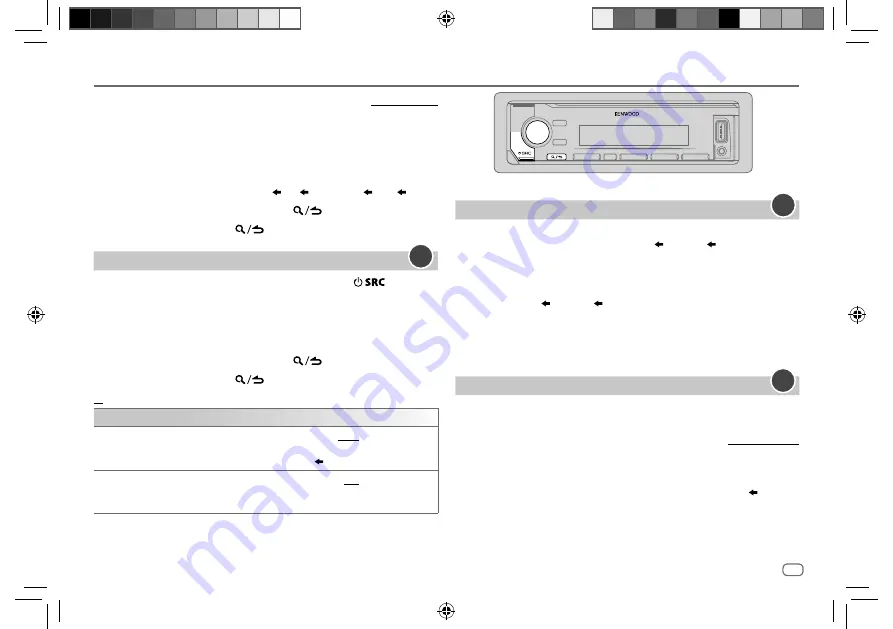 Kenwood KMM-104 Instruction Manual Download Page 37