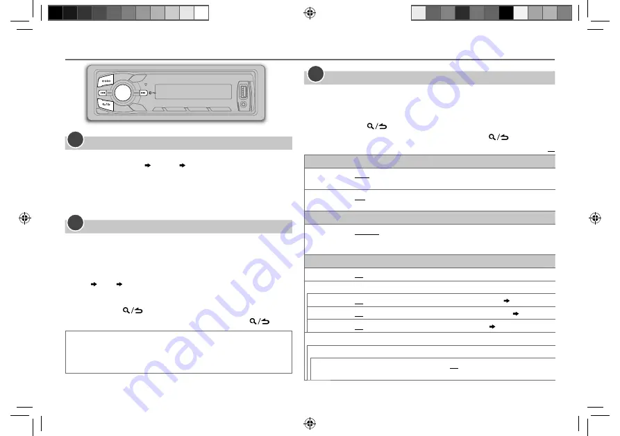 Kenwood KMM-108 Instruction Manual Download Page 4