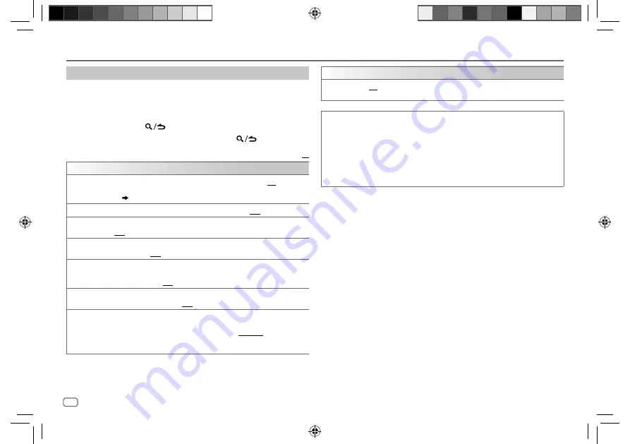 Kenwood KMM-122 Instruction Manual Download Page 22