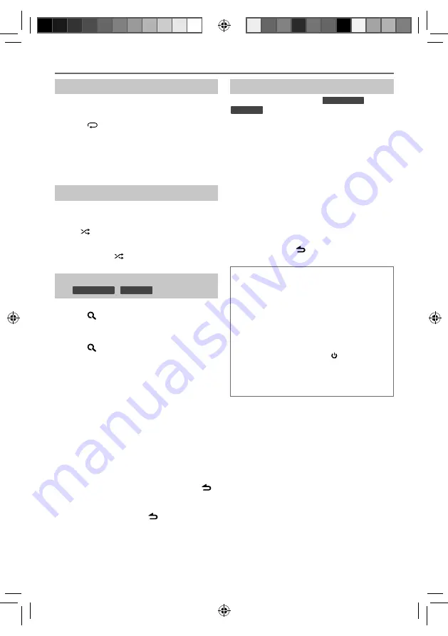 Kenwood KMM-257 Instruction Manual Download Page 10