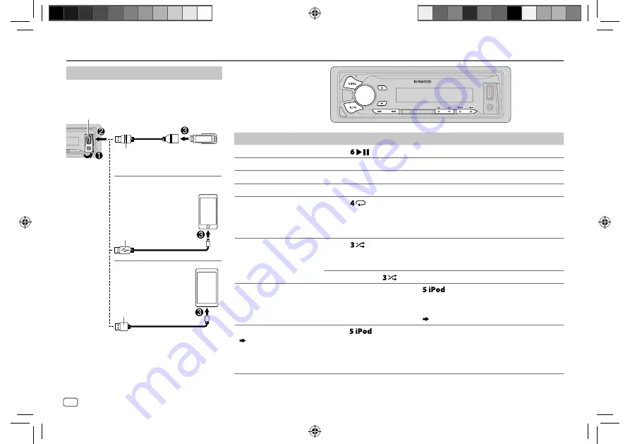 Kenwood KMM-303BT Скачать руководство пользователя страница 8