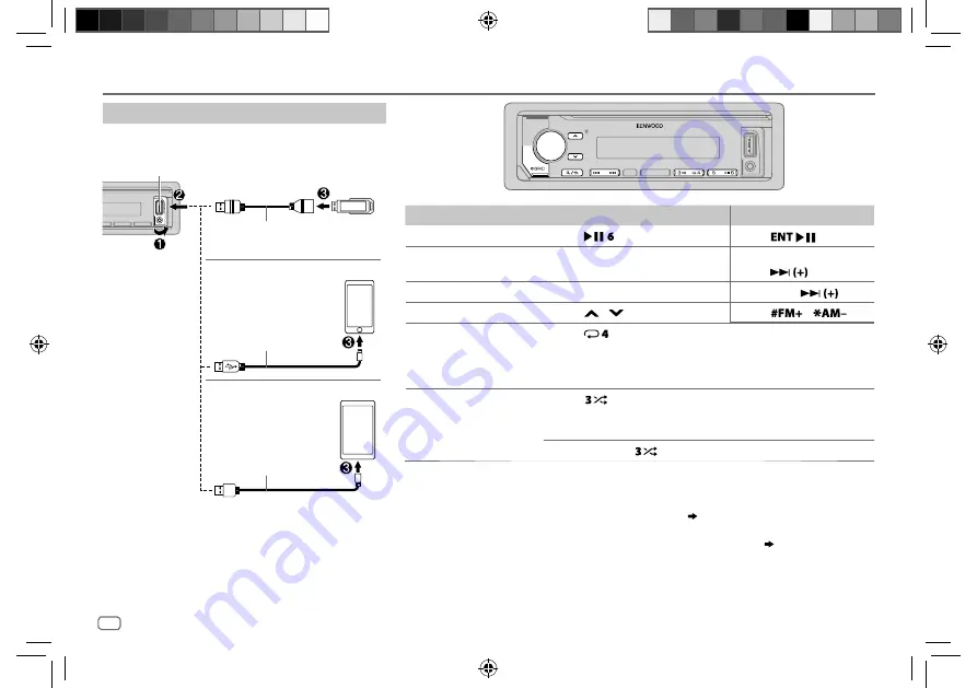 Kenwood KMM-BT204 Instruction Manual Download Page 8