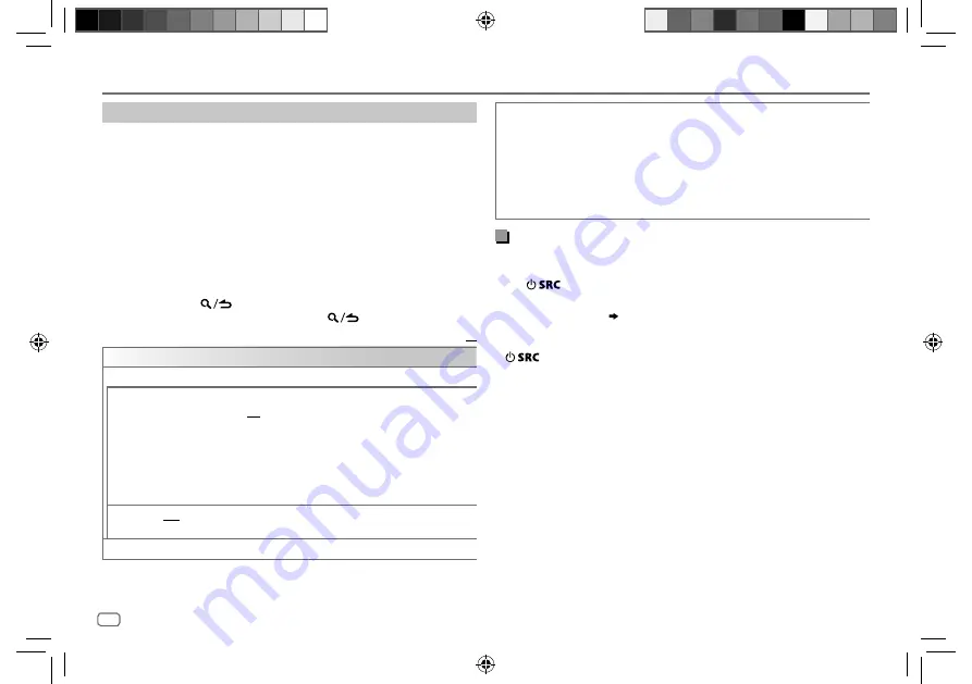 Kenwood KMM-BT204 Instruction Manual Download Page 20