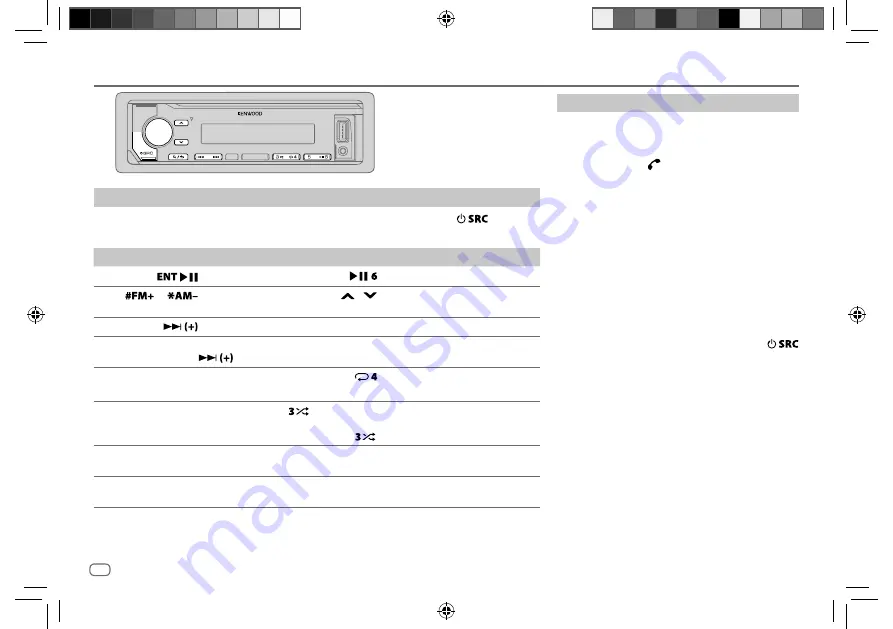 Kenwood KMM-BT204 Скачать руководство пользователя страница 54