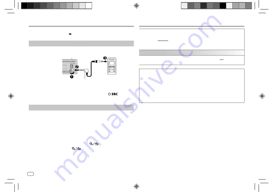 Kenwood KMM-BT204 Instruction Manual Download Page 66