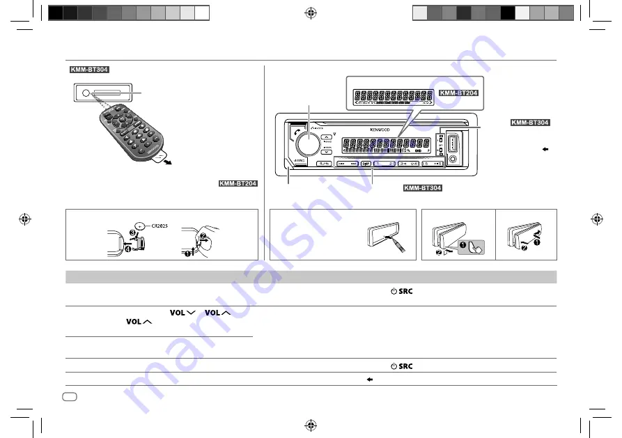 Kenwood KMM-BT204 Скачать руководство пользователя страница 70