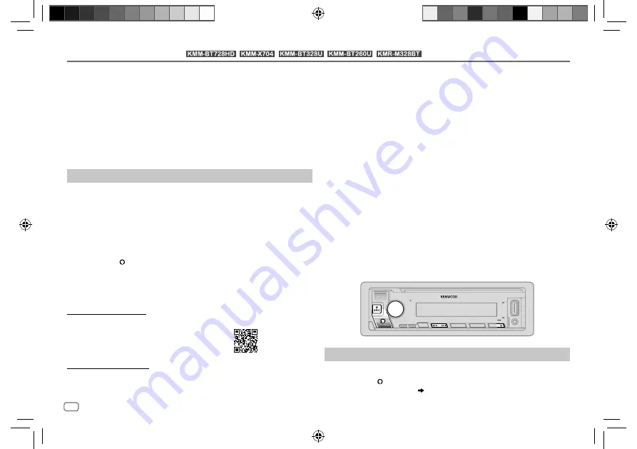 Kenwood KMM-BT228U Instruction Manual Download Page 80