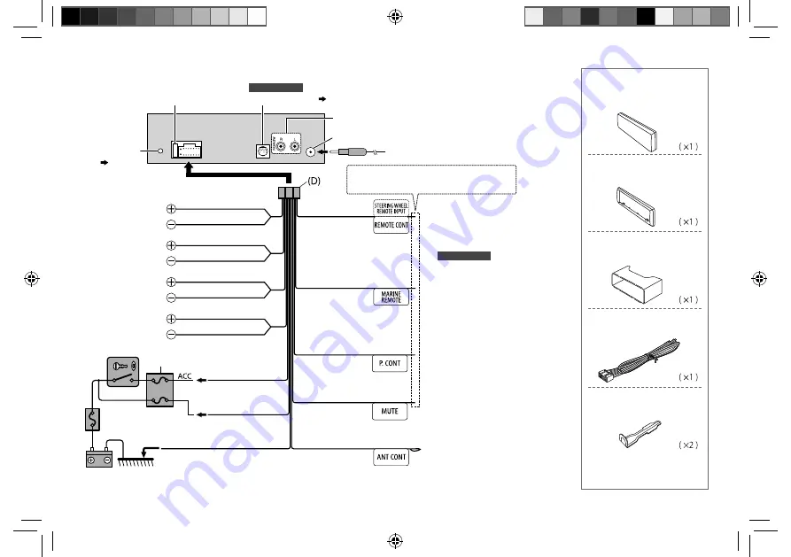 Kenwood KMM-BT308 Instruction Manual Download Page 23