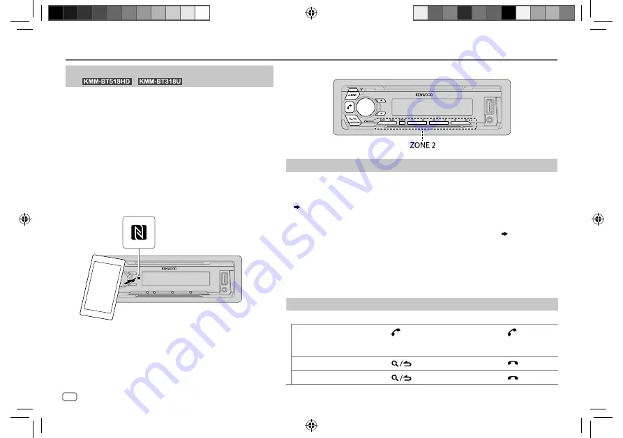 Kenwood KMM-BT318 Instruction Manual Download Page 22