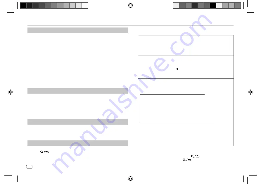 Kenwood KMM-BT318 Instruction Manual Download Page 86