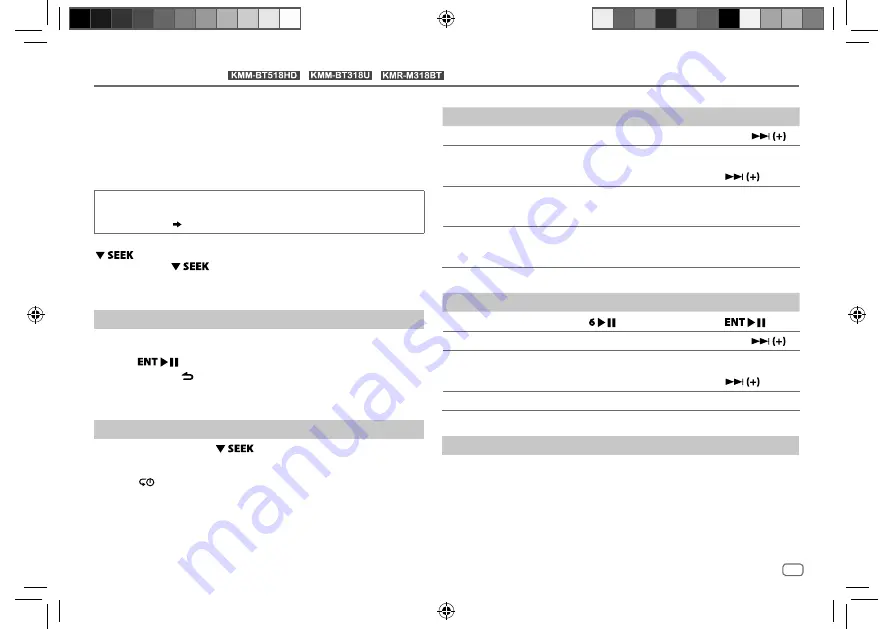 Kenwood KMM-BT318 Instruction Manual Download Page 91