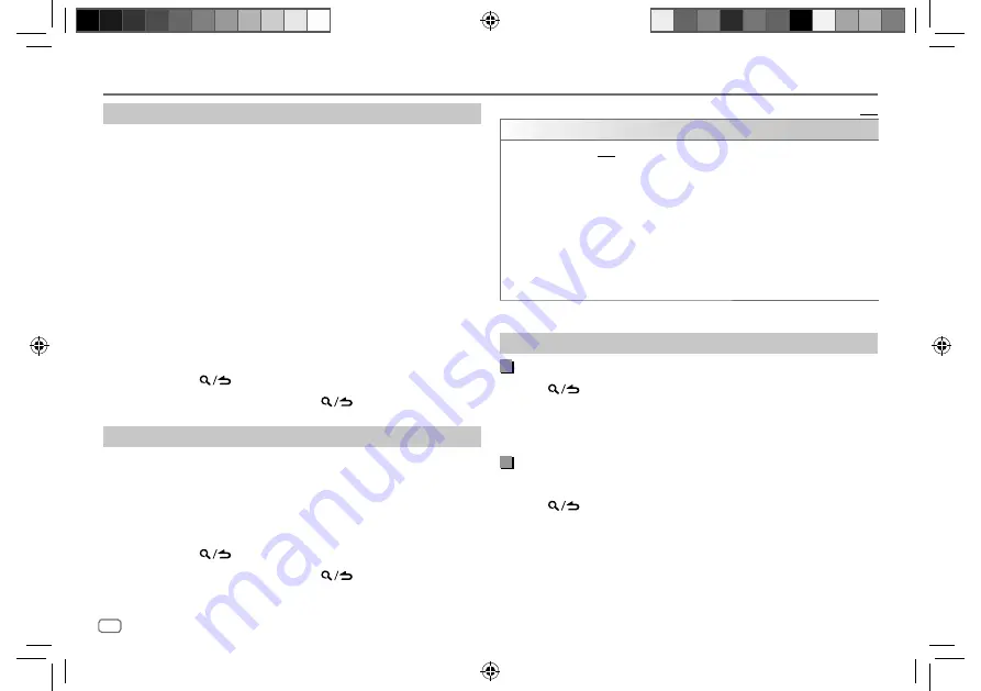 Kenwood KMM-BT508DAB Instruction Manual Download Page 20