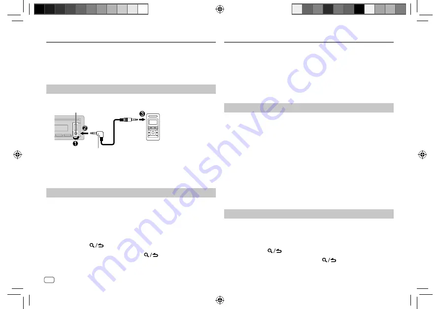 Kenwood KMM-BT508DAB Instruction Manual Download Page 22