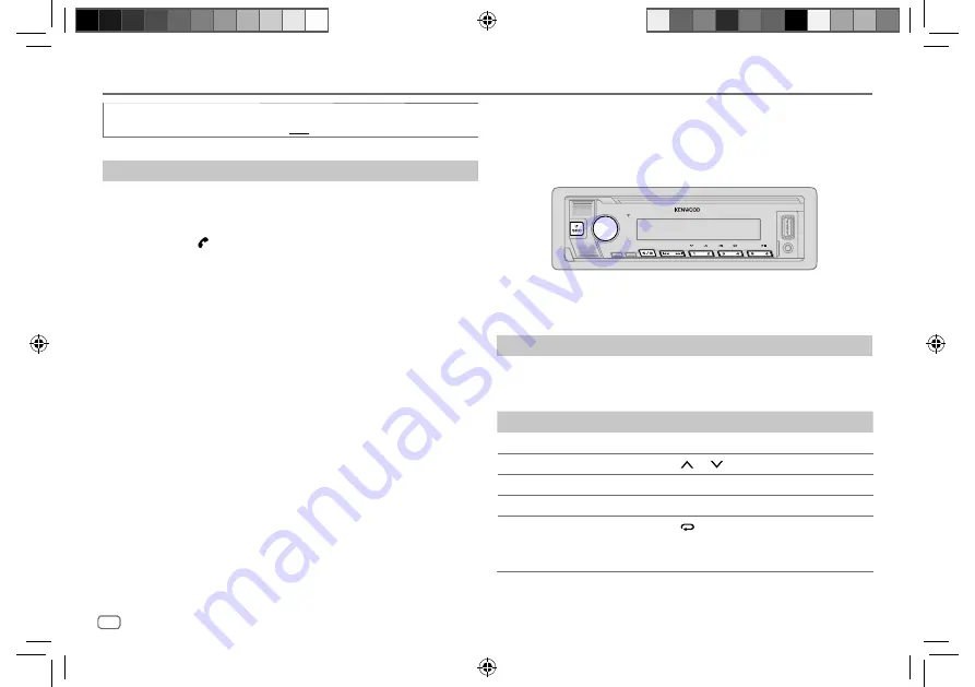 Kenwood KMM-BT508DAB Скачать руководство пользователя страница 28