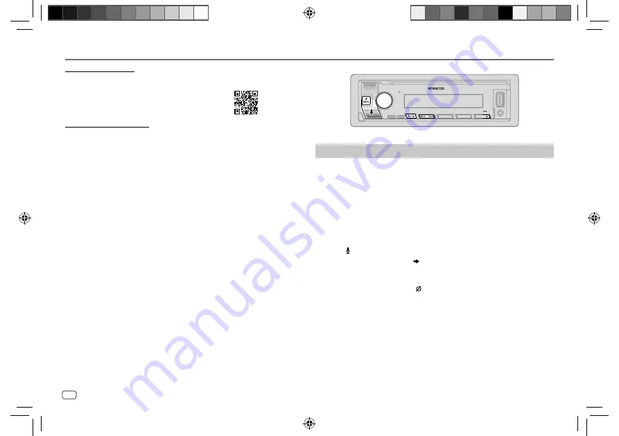 Kenwood KMM-BT508DAB Instruction Manual Download Page 30