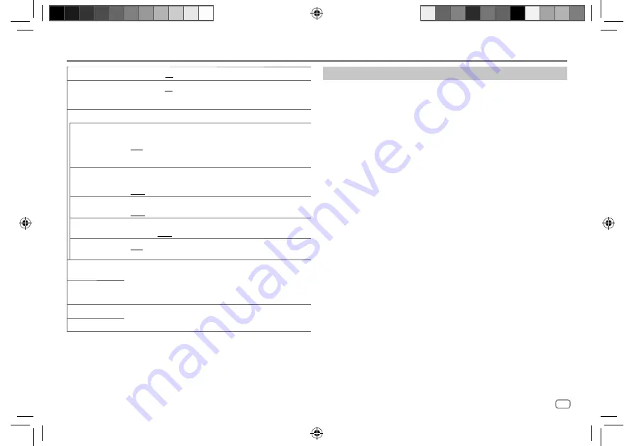 Kenwood KMM-BT508DAB Instruction Manual Download Page 73