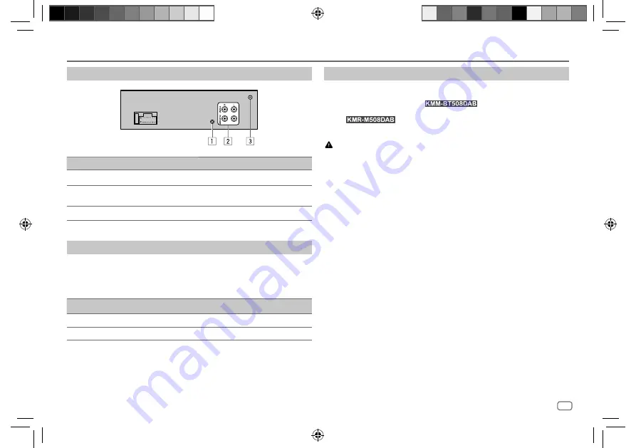 Kenwood KMM-BT508DAB Instruction Manual Download Page 81