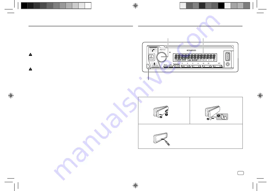 Kenwood KMM-BT508DAB Instruction Manual Download Page 91