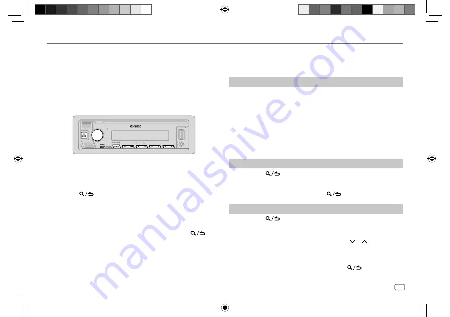 Kenwood KMM-BT508DAB Instruction Manual Download Page 95