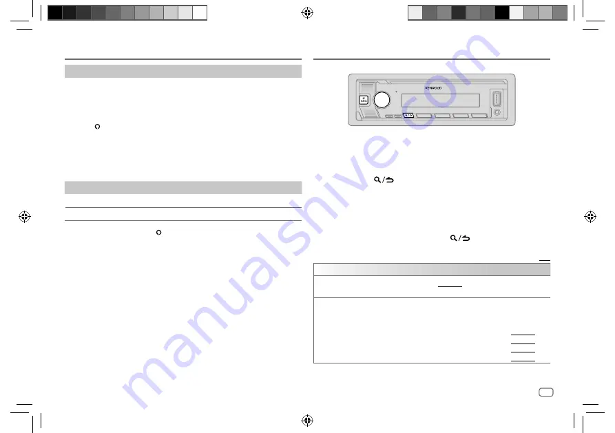 Kenwood KMM-BT732HD Instruction Manual Download Page 31