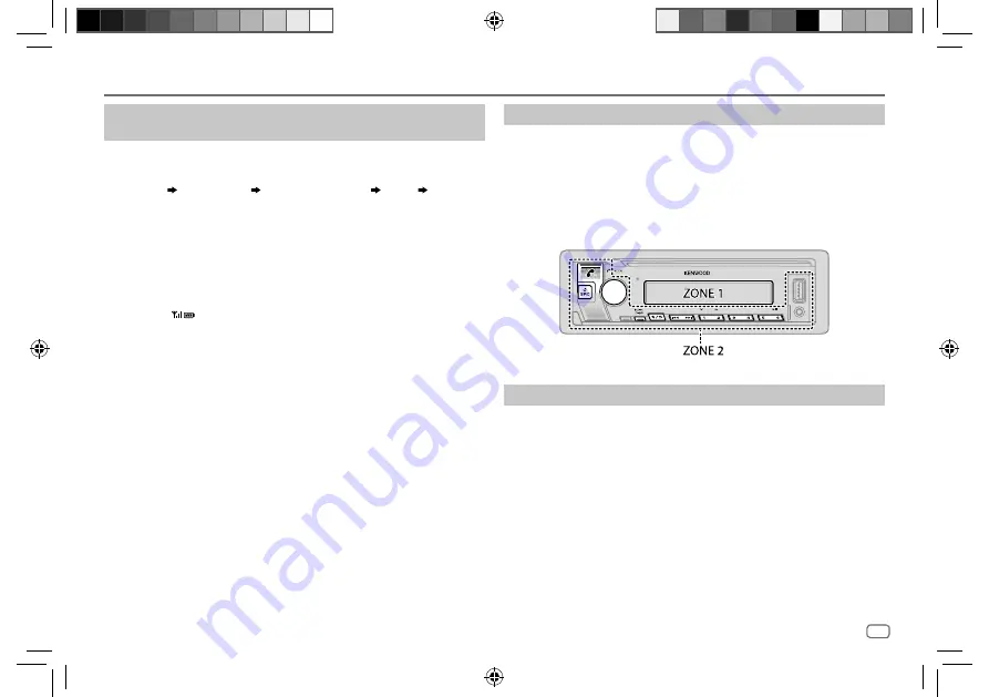 Kenwood KMM-BT732HD Instruction Manual Download Page 61