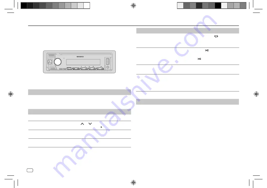 Kenwood KMM-BT732HD Instruction Manual Download Page 66