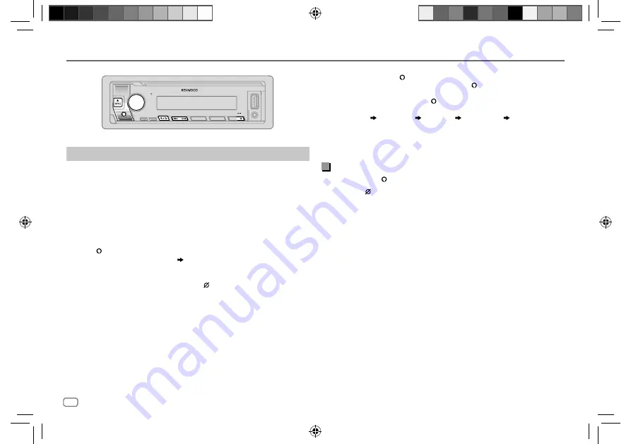 Kenwood KMM-BT732HD Instruction Manual Download Page 106