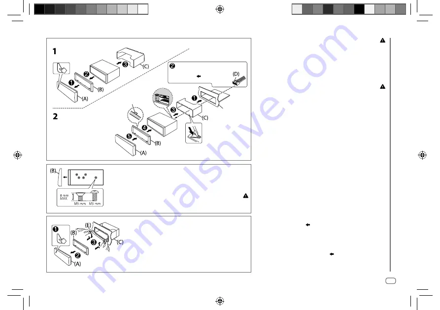 Kenwood KMM-U11 Instruction Manual Download Page 19