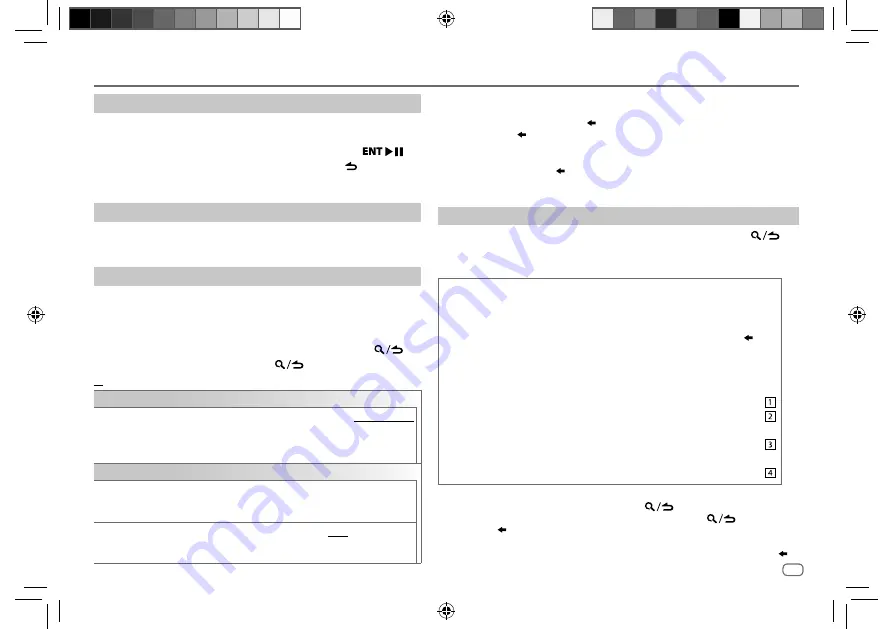 Kenwood KMM-U11 Instruction Manual Download Page 27