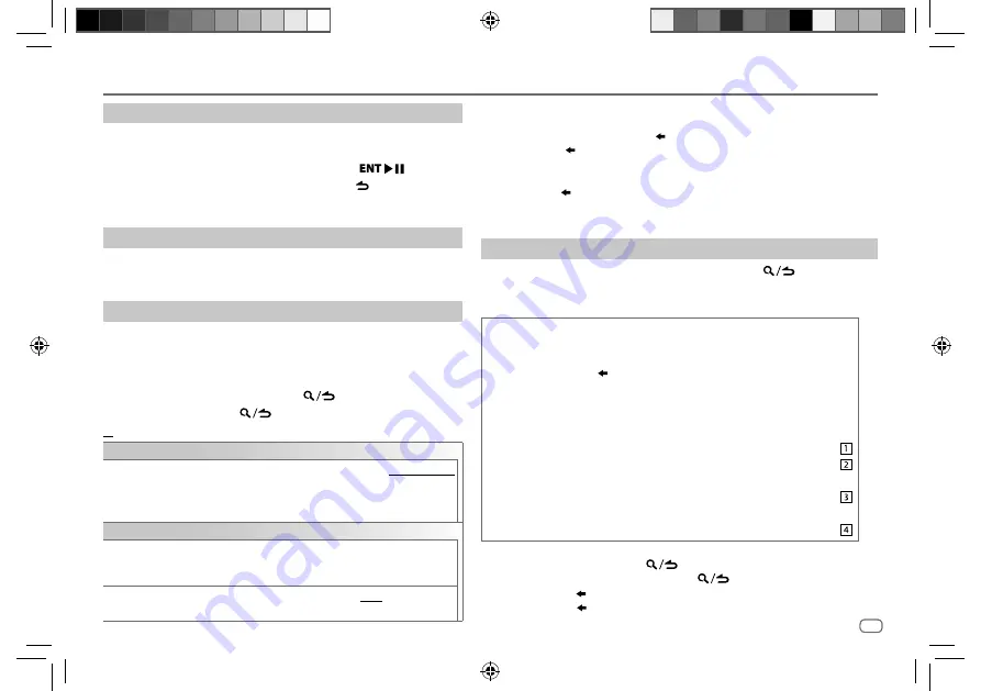 Kenwood KMM-U11 Instruction Manual Download Page 43