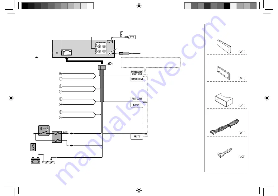 Kenwood KMM-X50BT Instruction Manual Download Page 19