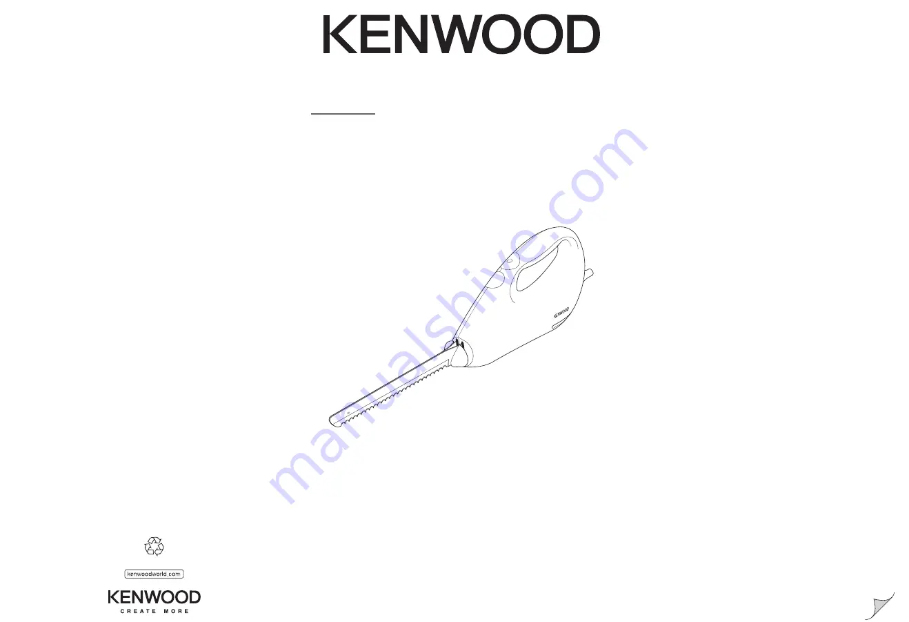 Kenwood KN400 Скачать руководство пользователя страница 1