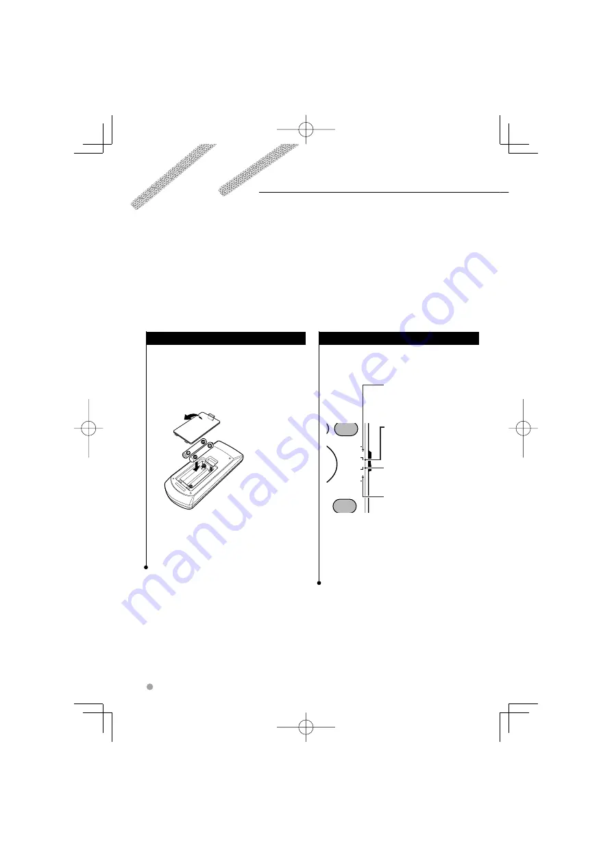 Kenwood KNA-RCDV330 - Wireless Remote For Multimedia Receivers Instruction Manual Download Page 20