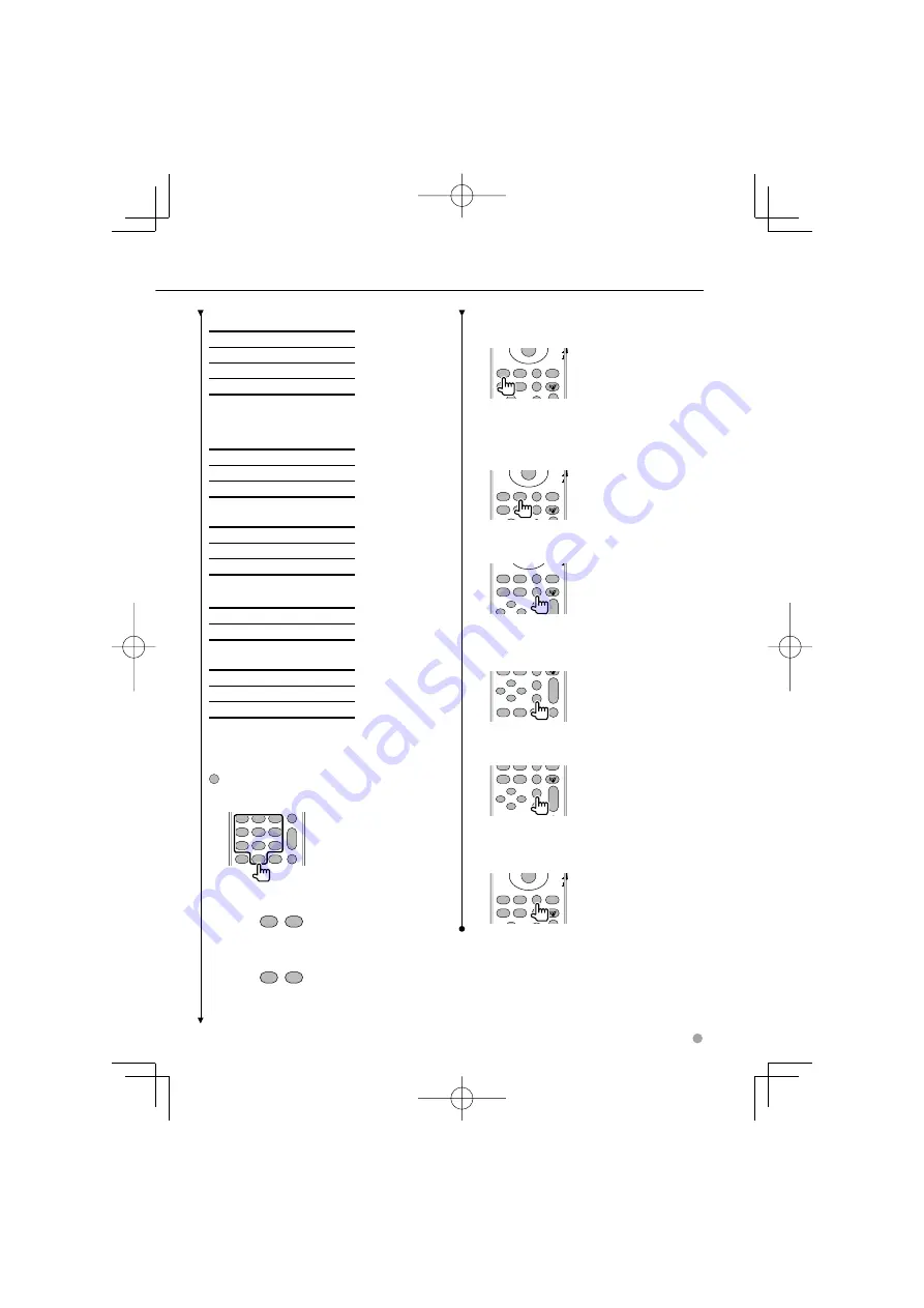 Kenwood KNA-RCDV330 - Wireless Remote For Multimedia Receivers Instruction Manual Download Page 23