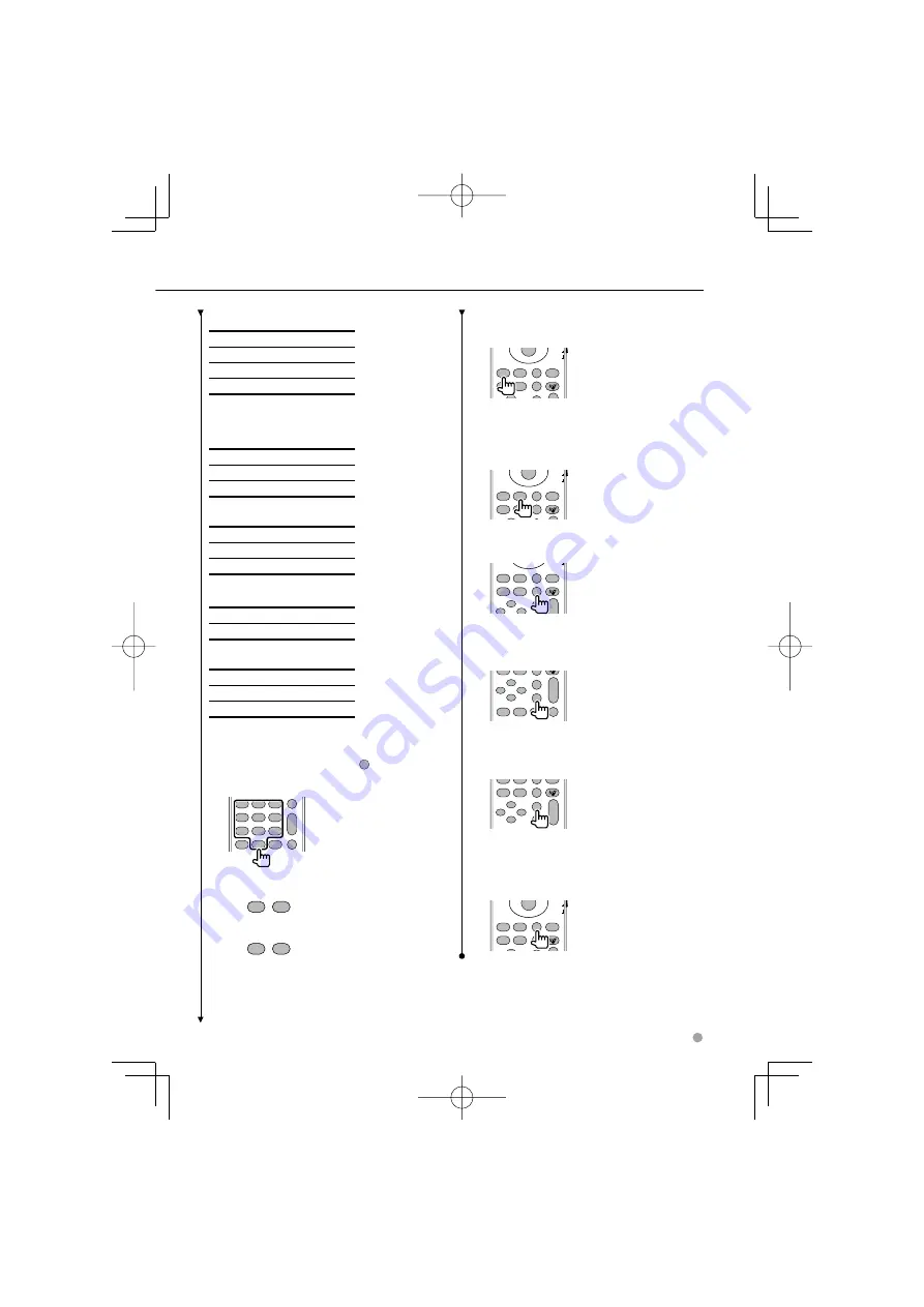 Kenwood KNA-RCDV330 - Wireless Remote For Multimedia Receivers Instruction Manual Download Page 35