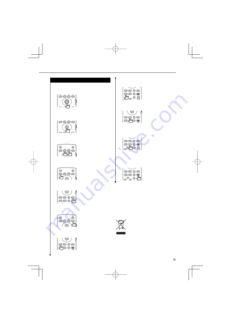 Kenwood KNA-RCDV330 - Wireless Remote For Multimedia Receivers Instruction Manual Download Page 43