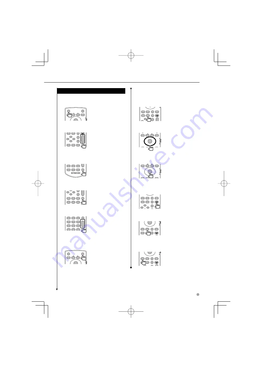 Kenwood KNA-RCDV330 - Wireless Remote For Multimedia Receivers Instruction Manual Download Page 51