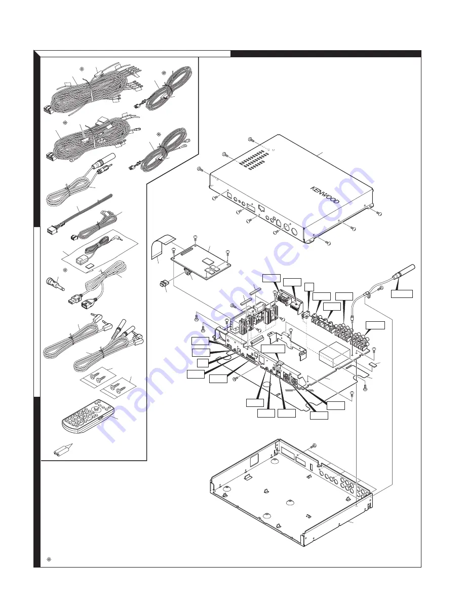 Kenwood KOS-V1000 Service Manual Download Page 40