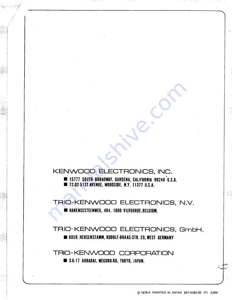 Kenwood KR-6060 Service Manual Download Page 26