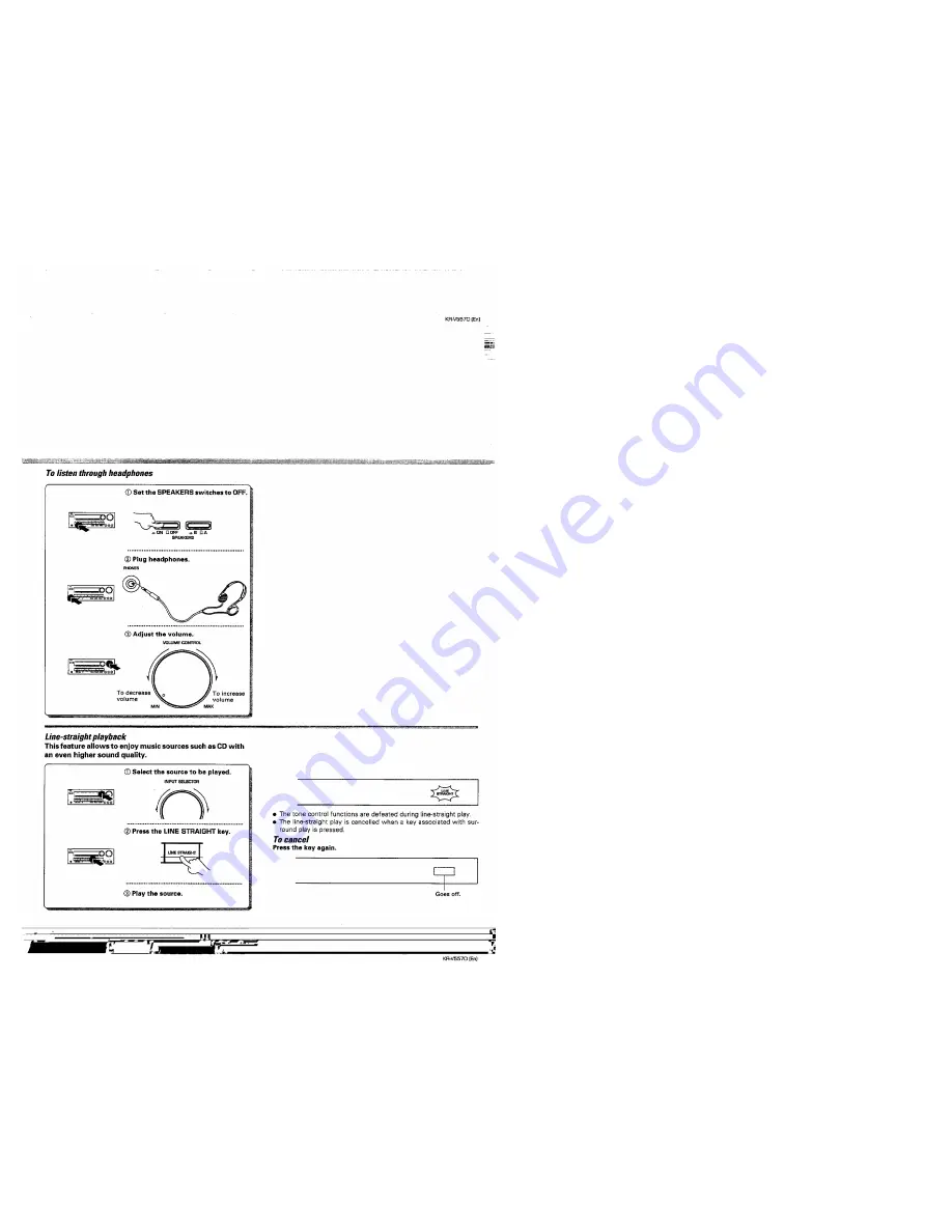 Kenwood KR-V5570 Скачать руководство пользователя страница 15