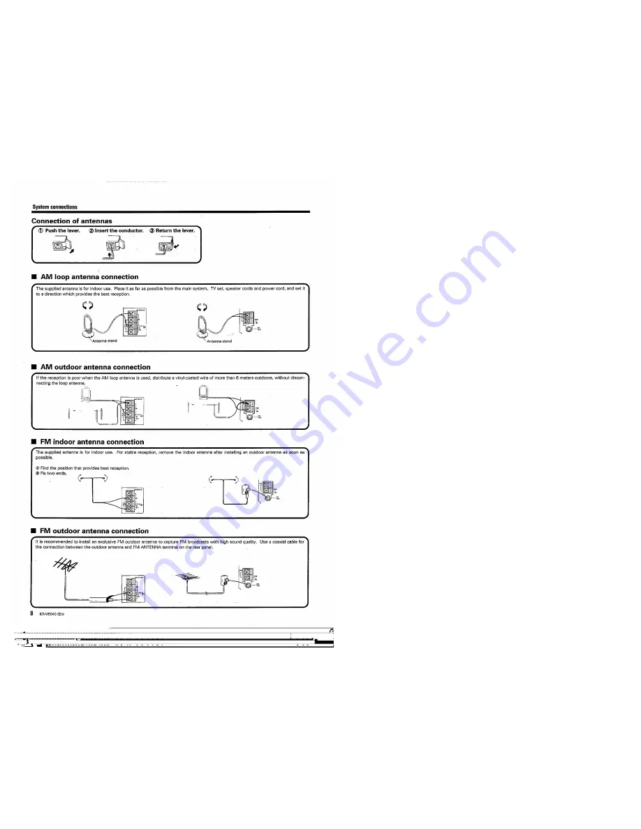 Kenwood KR-V6040 Instruction Manual Download Page 8