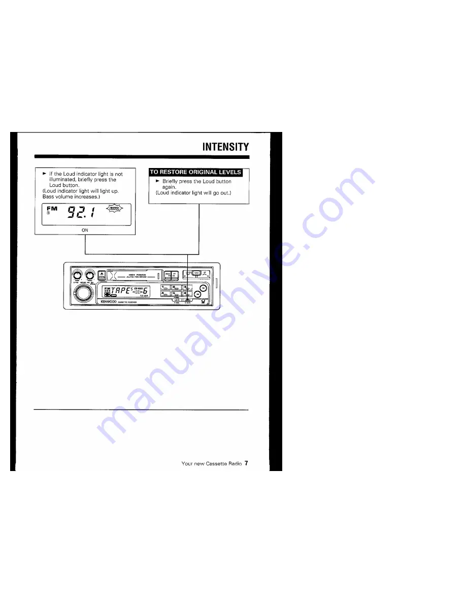 Kenwood KRC-160 Instruction Manual Download Page 7