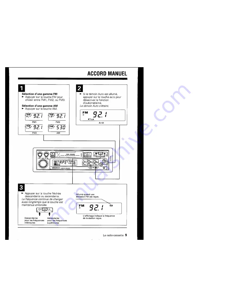 Kenwood KRC-160 Instruction Manual Download Page 33