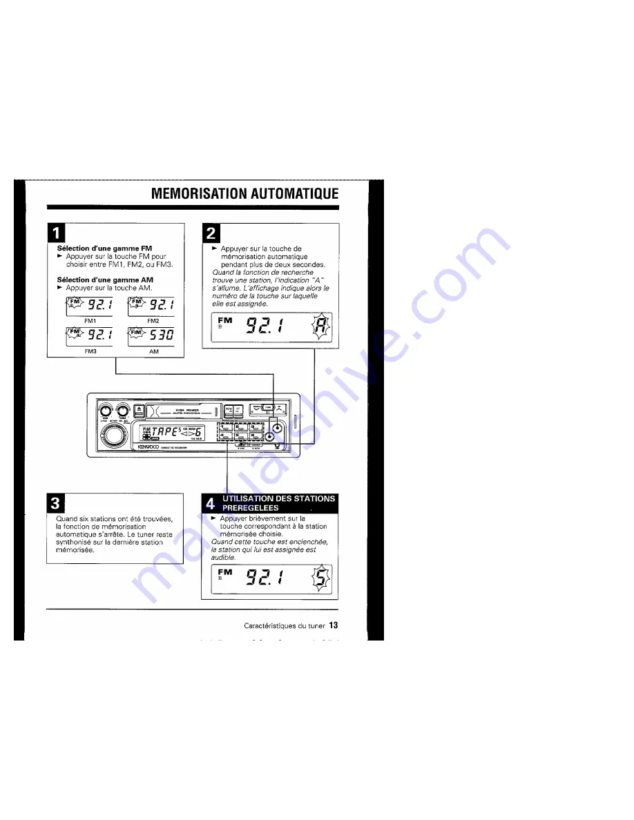 Kenwood KRC-160 Instruction Manual Download Page 37