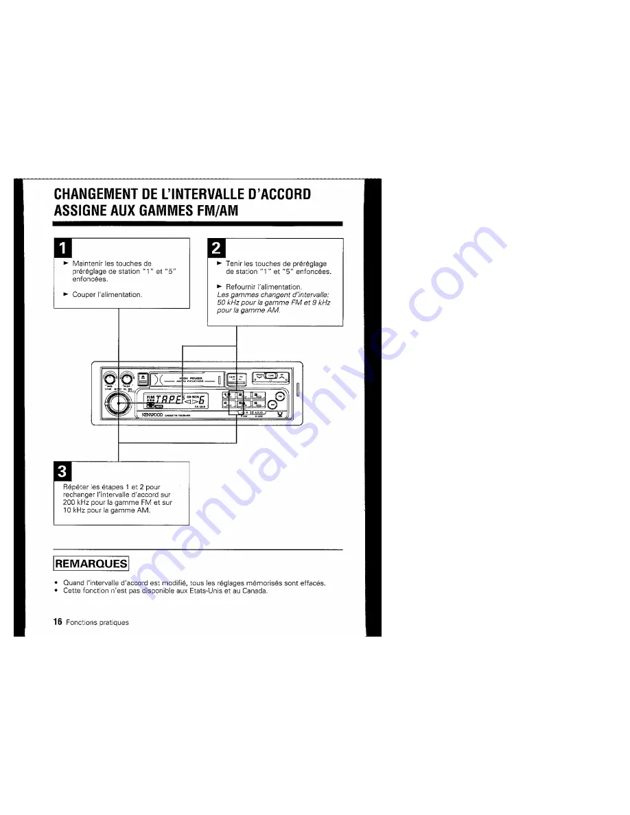 Kenwood KRC-160 Instruction Manual Download Page 40