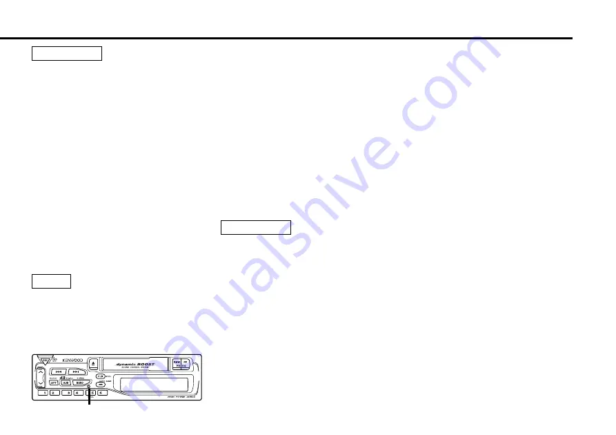 Kenwood KRC-165 Instruction Manual Download Page 3