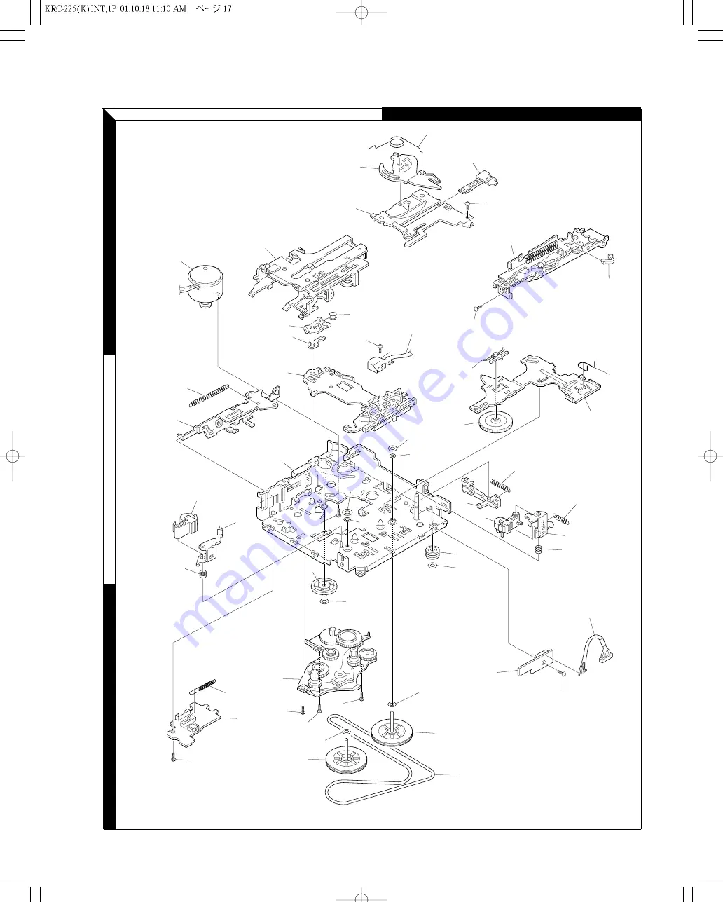 Kenwood KRC-225 Service Manual Download Page 14